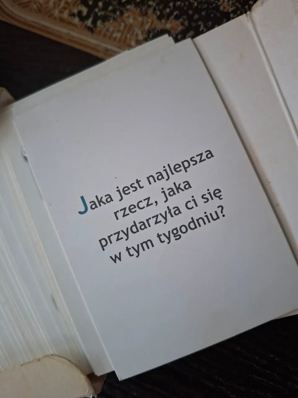 Cytat z książki używanej podczas sesji